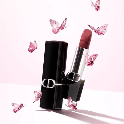 Dior 迪奥磨砂黑管哑光锁色口红999丝绒、哑光、缎光、多色可选 跨境购 商品图1