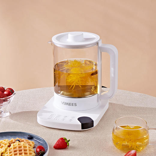 维米仕（vimees）多功能智能养生壶 带滤网 1.8L 白色VM8021 商品图5