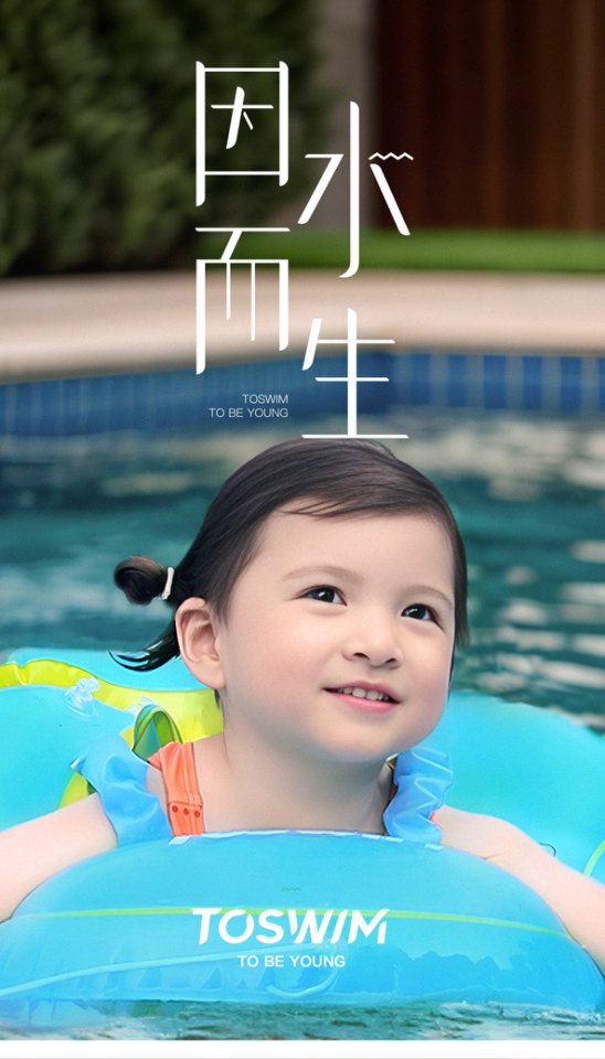 婴幼儿遮阳游泳趴圈
