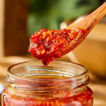 蓬盛古法辣椒酱 调味品 中辣剁椒酱凉拌拌面烧烤下饭调味酱 230g /粮油调味 /调味品 /中式酱料 商品图0