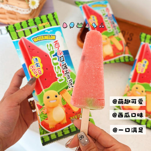 奶龙&井野联名经典雪糕冰淇淋 椰子芒果/生椰/菠萝/厚乳/西瓜/芝士/咖啡 多种口味组合套餐 商品图5