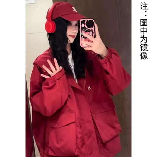 裁缝学苑AS479复古户外冲锋衣纸样女装连帽外套工装运动夹克上衣样板 商品图1