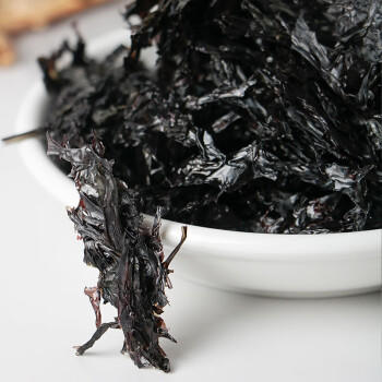 姚朵朵 紫菜120g  头茬紫菜 海带虾皮紫菜蛋花汤 头水紫菜福建特产紫菜 /粮油调味 /南北干货 /鱼虾贝藻类干货 商品图4