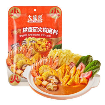 大龍燚香甜树番茄火锅底料200g 涮火锅 多用途调料 /粮油调味 /调味品 /火锅底料/蘸料 商品图1