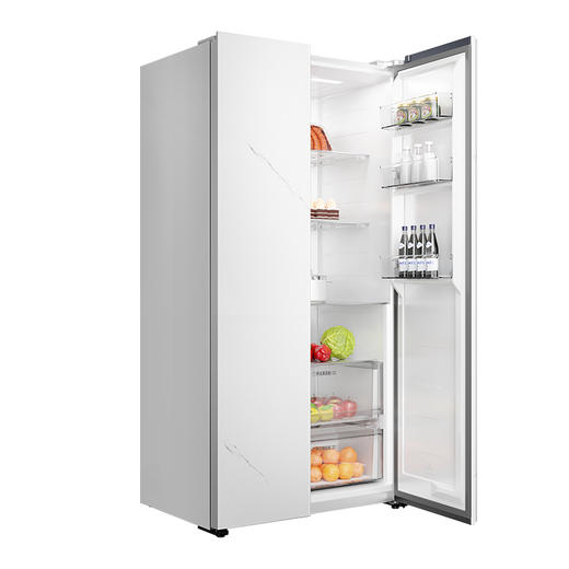 【TCL冰箱】556升对开门冰箱家用大容量嵌入式一级变频风冷无霜尾货 R556S3-S 556升晶瓷釉面板 商品图5