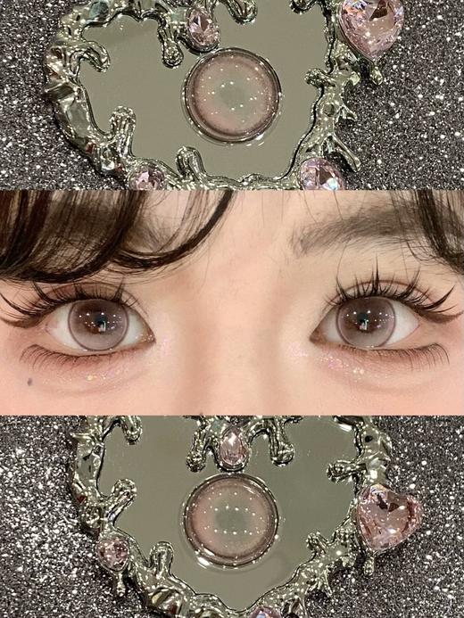 puff girl半年抛美瞳 桃你欢喜 14.5mm 商品图0