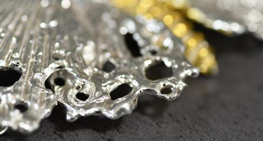 999飞蛾胸针项链两用款·身体镀金 商品图5