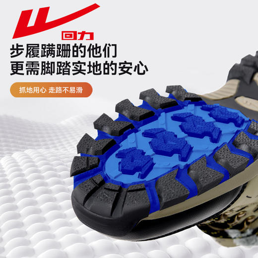 回力雪地靴2024冬季男款加绒加厚爸爸鞋保暖户外登山高帮东北棉鞋 商品图4