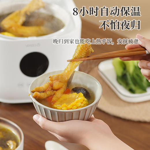 维米仕（vimees）3L智能脱糖电饭煲 白色VM8261 商品图4
