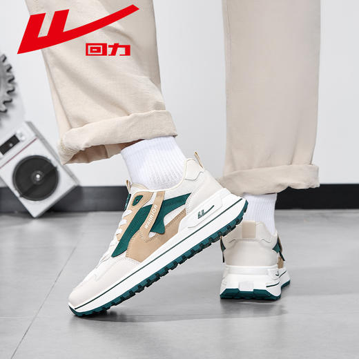 回力男鞋春季舒适男士潮流百搭休闲鞋软底减震运动鞋子男透气舒适 商品图4