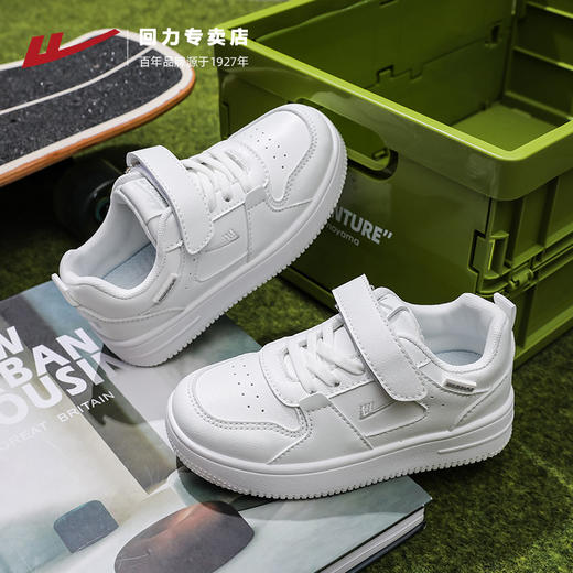 回力童鞋儿童小白鞋2025夏季新款透气板鞋学生休闲鞋子校园运动鞋 商品图0