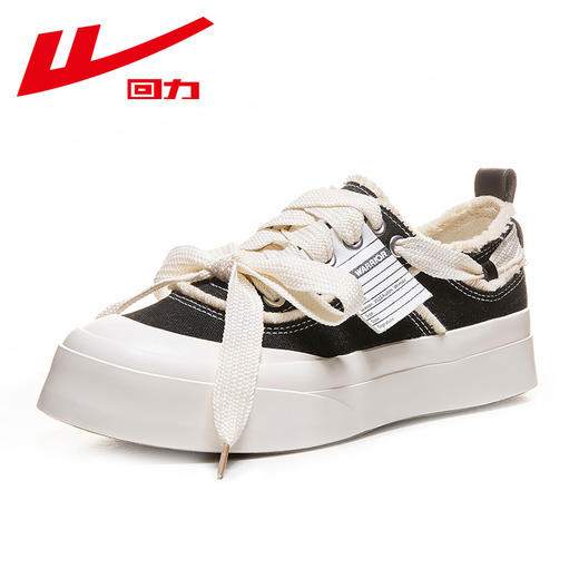 Warrior/回力帆布鞋2024新款ins潮流时尚韩版超火百搭板鞋小白鞋 商品图1