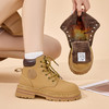 回力马丁靴情侣款2024秋冬加绒户外登山短靴复古英伦风工装大黄靴 商品缩略图3
