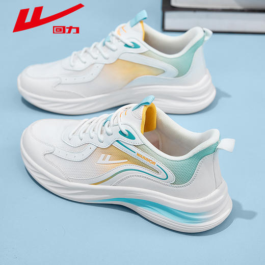 回力跑步鞋男款2024秋冬新款软底减震轻便健步鞋透气不臭脚运动鞋 商品图4