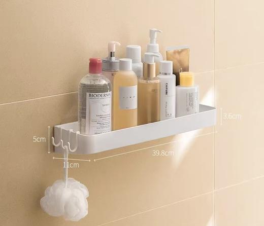 懒角落壁挂浴室置物架39.8*11*5 商品图0