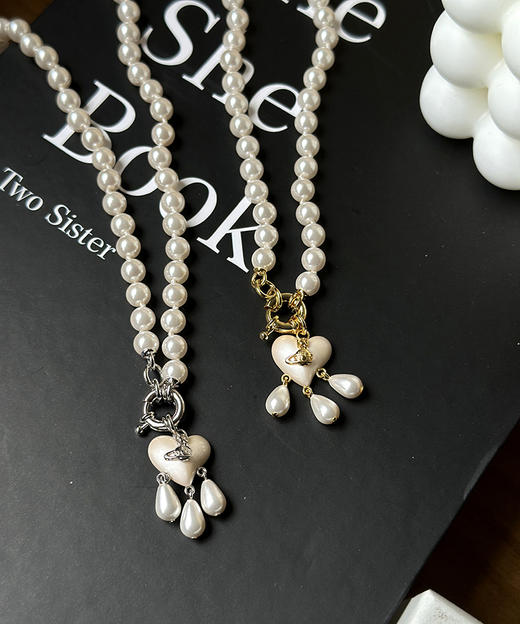 现货 THS-无 西太后家 猫爪珍珠项链 CU1300 商品图9