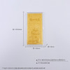 【限时克减150元】【1克】足金999.9 #生日快乐 1g实心工艺金条生日快乐蛋糕礼品吉言金钞（配图片红包包装，亚克力盒）(ZJJC00195)（预售产品下单后不退款不退货不换货不补差价） 商品缩略图4