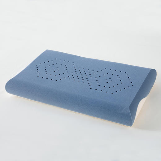 多喜爱 深睡自然醒记忆枕Plus（寐蓝/云粉）【双芯两用】【九大分区】【A类标准】【人体工学设计】【定制款外枕套】【礼盒包装】【翼形蜂窝透气】【针织凉感面料】软贴合 强承托 宽大枕面 商品图7