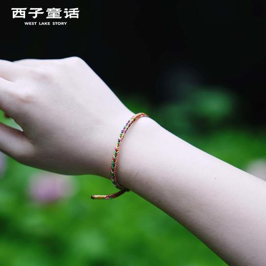 【灵隐景区直发 灵隐文创馆产品】灵隐三宝礼盒（灵隠十八籽手串、端午五彩绳、香囊） 商品图3