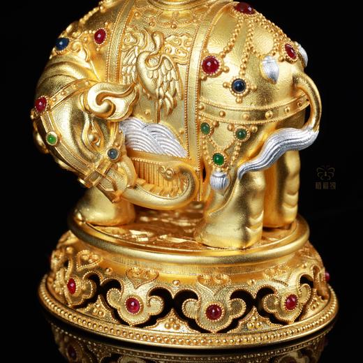 【吉祥如意】古玉花吉象摆件ZX2503055 商品图9