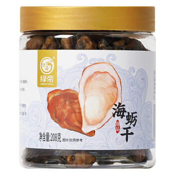 绿帝 海产干货 蚝干 牡蛎干 海蛎干 208g /粮油调味 /南北干货 /鱼虾贝藻类干货 商品图3