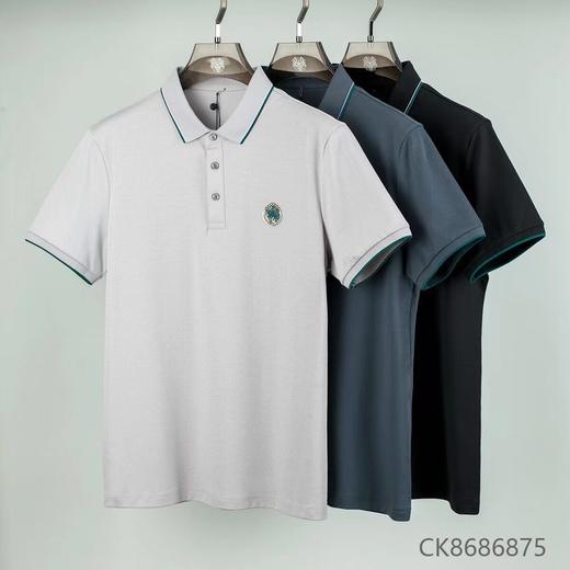 夏季男士POLO衫翻领短袖新款T恤休闲商务男装  XLM-CK8686875* 商品图0