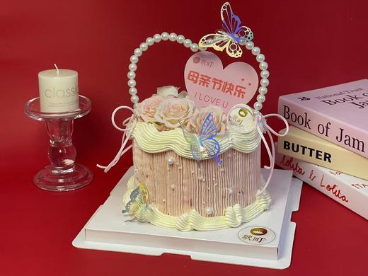 母亲节主题B款珍珠爱心（粉色鲜花款） 商品图1