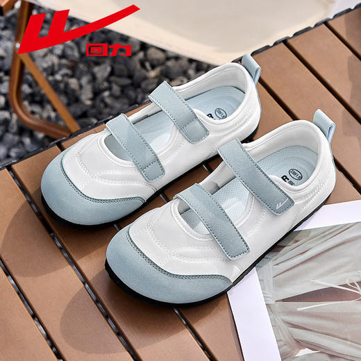 回力女鞋大头鞋女2025新款鞋子女平底玛丽珍小众百搭丑萌小白鞋女WXY-K119N 商品图2