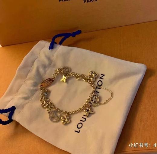 D050632长度可调节金色显白百搭花朵手链 商品图8