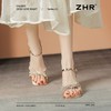 ZHR仙女水钻凉鞋2025夏季新款时尚超仙一字带粗跟凉鞋轻便高跟鞋 商品缩略图7
