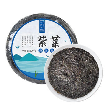 姚朵朵 紫菜120g  头茬紫菜 海带虾皮紫菜蛋花汤 头水紫菜福建特产紫菜 /粮油调味 /南北干货 /鱼虾贝藻类干货 商品图2