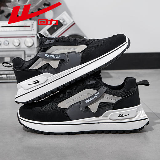 回力男鞋2025年早春季新款低帮跑步运动鞋软底减震潮流轻便休闲鞋 商品图3