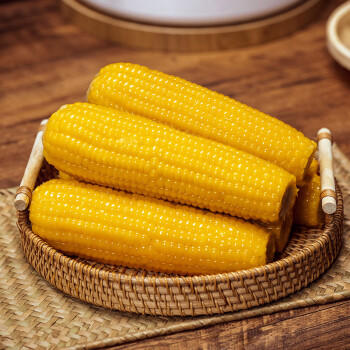 天勤粒粒净有机黄糯玉米8穗*220g（3.5斤）玉米棒低脂玉米真空包装早餐代餐 /粮油调味 /杂粮 /谷米类 商品图0