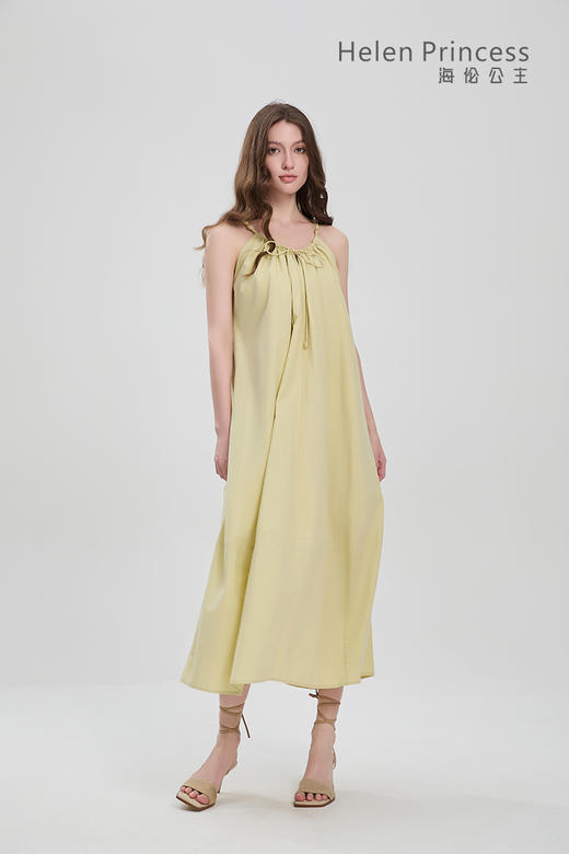 串珠吊带连衣裙 商品图1