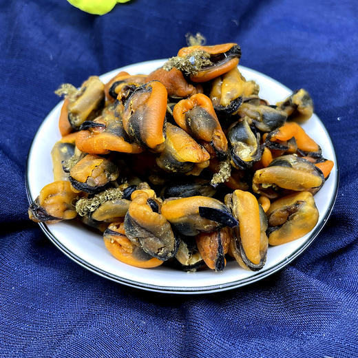 广东汕头澄海吴氏兄弟淡菜干500g/罐 商品图2