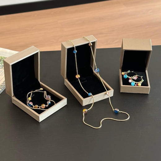 原单HEYU ISLAND甜蜜糖果系项链&手链&耳环三件套050608 商品图2