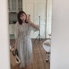 【金蘑菇菇 蔷薇日记】气质显瘦设计感碎花连衣裙小清新仙女裙 普通&真丝2种哟！ 商品缩略图1
