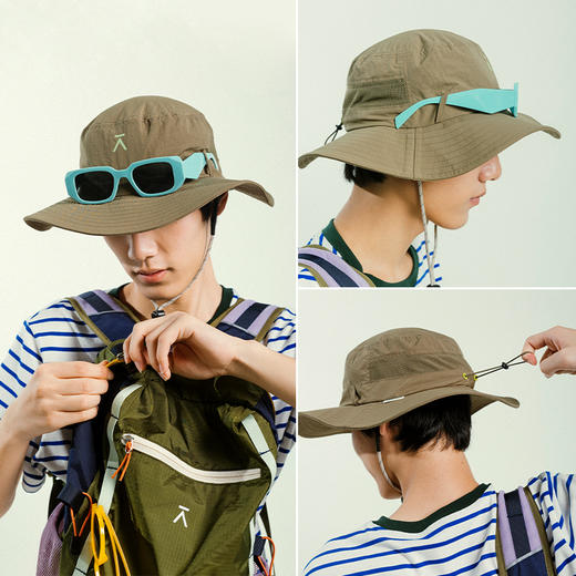 【品牌直发-福利特惠】ACMEITEM爱棵米-户外亲子防水盆帽/渔夫帽时尚遮阳GAG3540404AG7100 商品图3