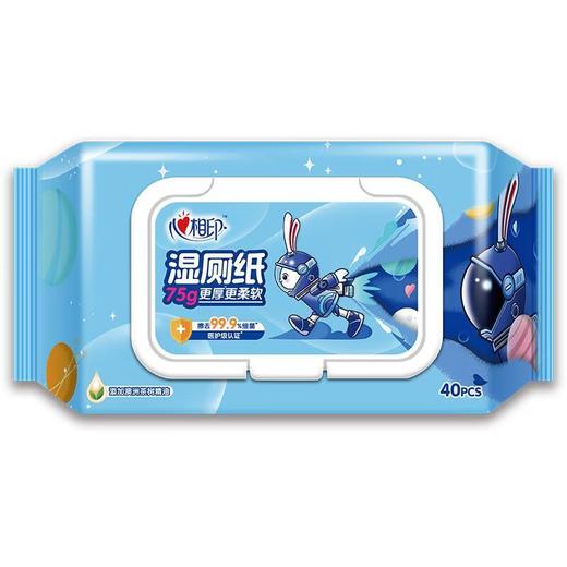 心相印湿厕纸系列装湿巾40片 商品图0