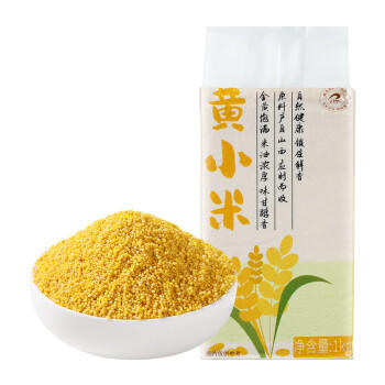瑞利来黄小米2斤 早餐粥五谷杂粮米山西特产小黄米米饭伴侣养胃月子食材 /粮油调味 /杂粮 /谷米类 商品图4