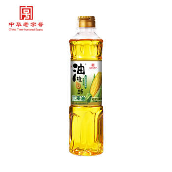 玉皇食用油 非转基因 压榨玉米胚芽油500ml  中华老字号 /粮油调味 /食用油 /玉米油 商品图0