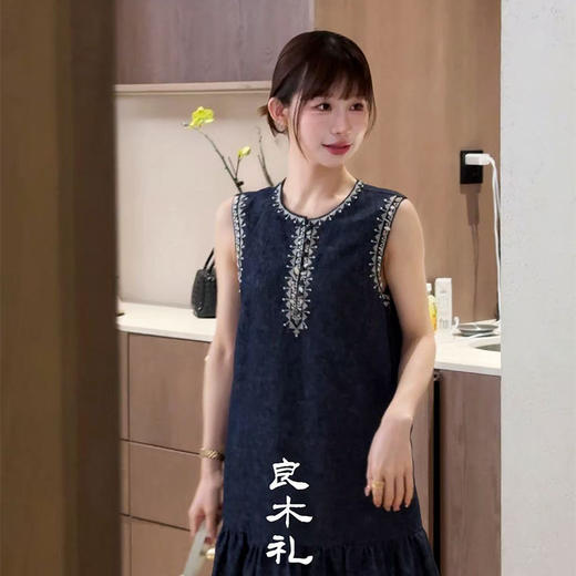 【现货】良木礼牛仔连衣裙 商品图0