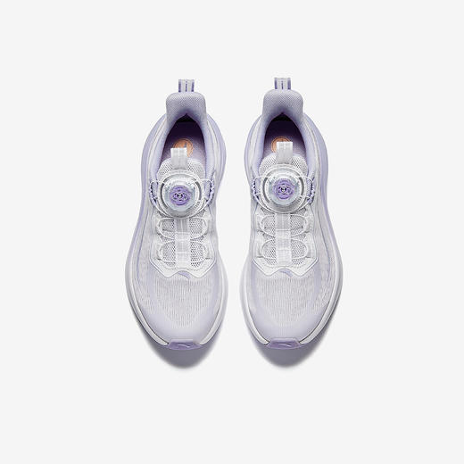 安踏儿童2025夏季新款女大童氢跑2旋钮网面轻便运动跑鞋322525506 商品图2