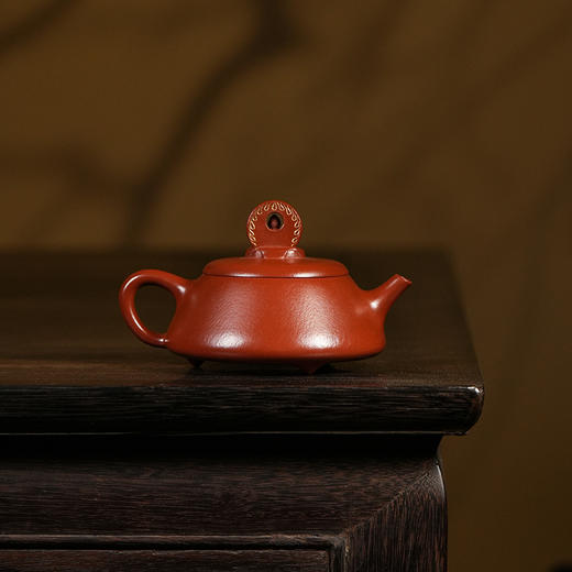 龙德堂陶艺 汤宣武制《慧福》160cc 原矿大红袍  库存请咨询客服 商品图4