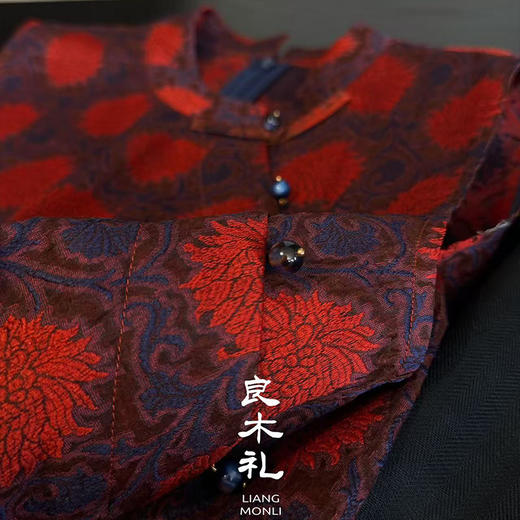 【预售7天】良木礼真丝旗袍（25161） 商品图2