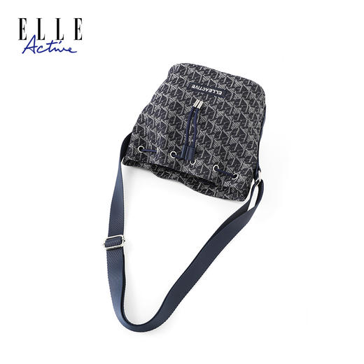ELLE Active新款斜挎包女士大容量包包印花出行单肩包背包 商品图4