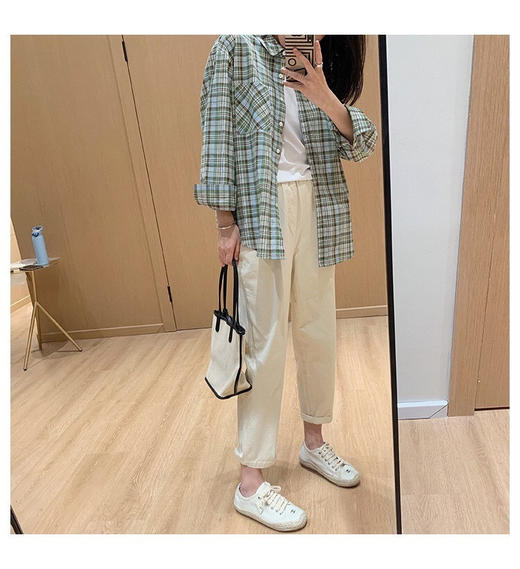 意大利米兰客供萝卜裤 垂顺版型 舒适透气 定制面料！不显胯宽！ 商品图4