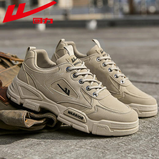 回力男鞋工装鞋2025春秋季新款户外运动鞋低帮耐磨马丁靴工作防滑 商品图1