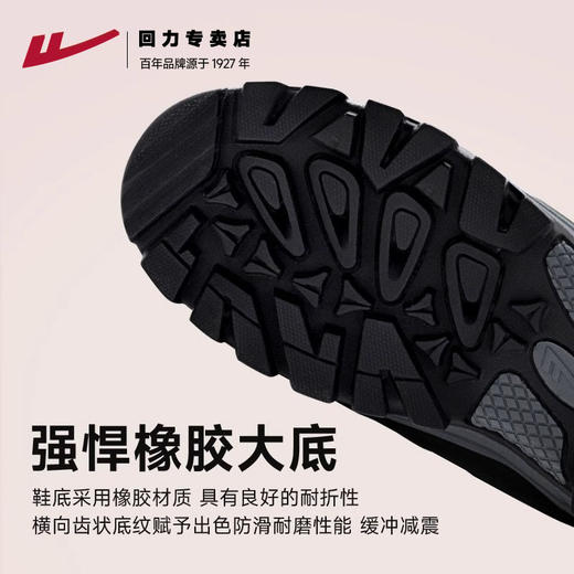 回力雪地靴男2024冬季新款加绒加厚保暖户外登山鞋子东北大棉鞋男 商品图1