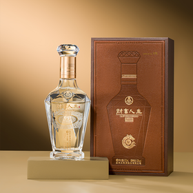 【断货回归】五粮液 财富人生 贵宾钻 浓香型白酒  52度 500ml*6瓶整箱